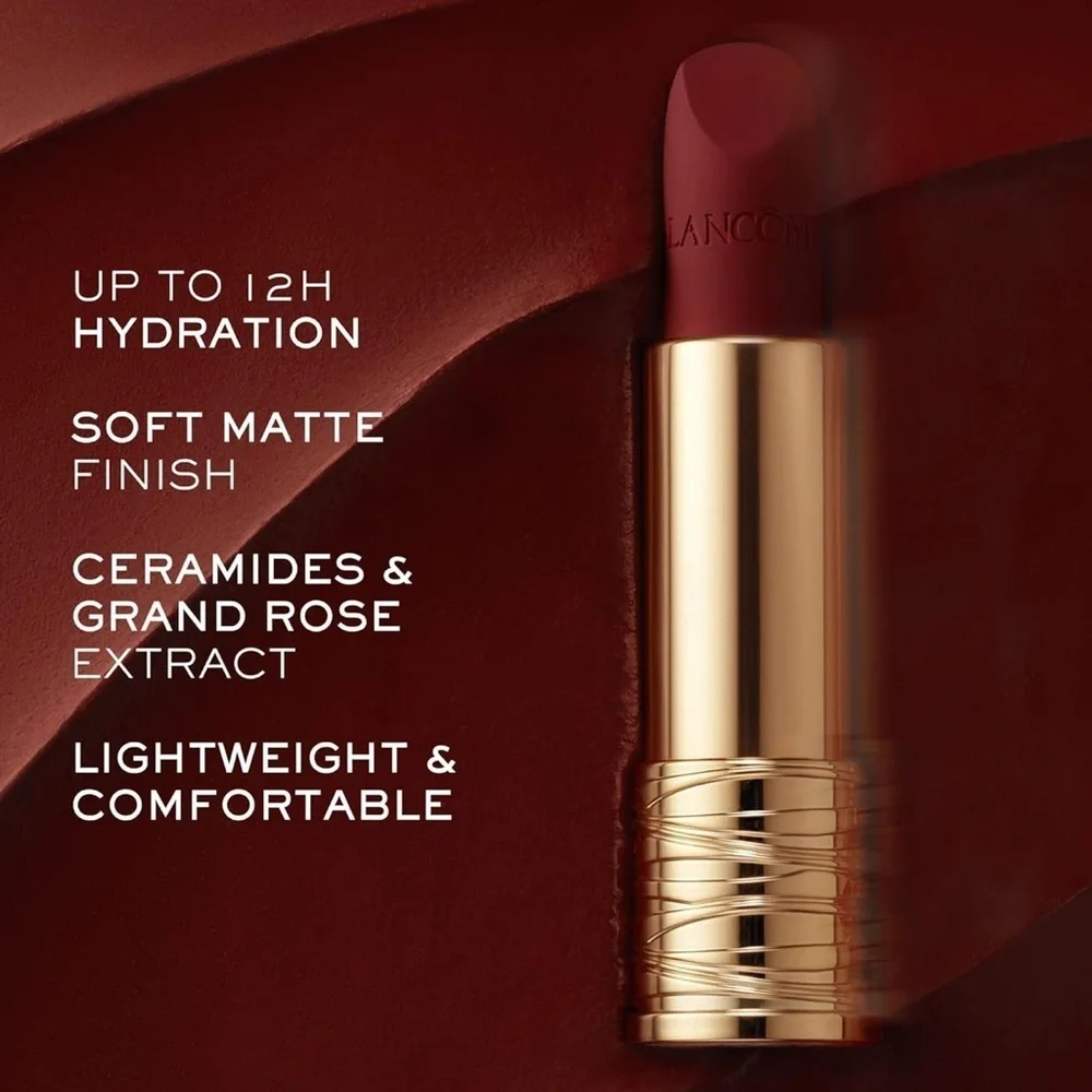 Lancôme L’Absolu Rouge Intimatte Hydrating Matte Lipstick - French Cashmere
NIB - Picture 4 of 8
